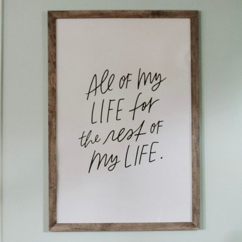 All of My Life Poster